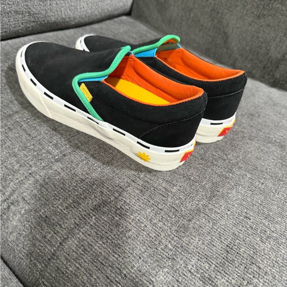 Vans Dobale x Classic Slip-On Vault LX 'Black Multi' Skate Mens 6.5 Womens 8 New - Picture 5 of 7